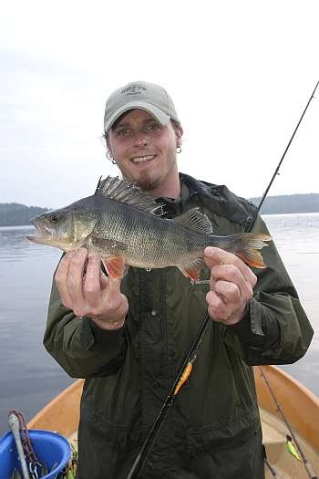 Tobias Norff von Rute&Rolle beim Testfischen Tobias Norff von Rute&Rolle beim Testfischen