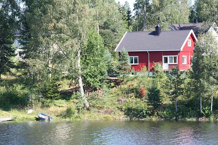 Ferienhaus Bjørkeli am Haldenvassdraget in Norwegen - perfekt zum Angeln auf Hecht