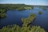 Der See Øymarksjøen ist Teil der Seenkette des Haldenvassdraget