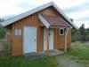 An der Schleuse Strømsfoss am südlichen Ende des Sees Øymarksjøen (ca. 10 km) findet sich bei Bedarf ein öffentliches Service-Gebäude mit Duschen und WC