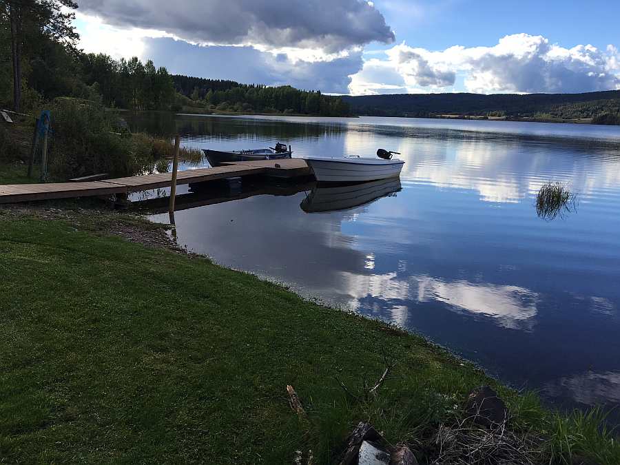 Im Herbst - tolle Stimmung auf dem See