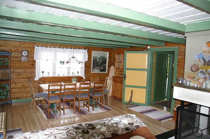 Viel Platz im Wohnbereich für bis zu 6 Personen