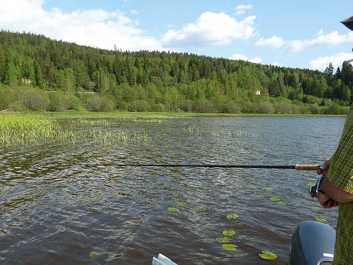 Den See zeichnen sehr viele Flachwasserzonen aus