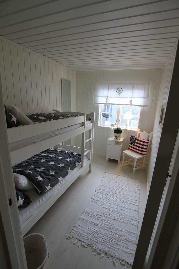 Schlafzimmer mit einem Etagenbett