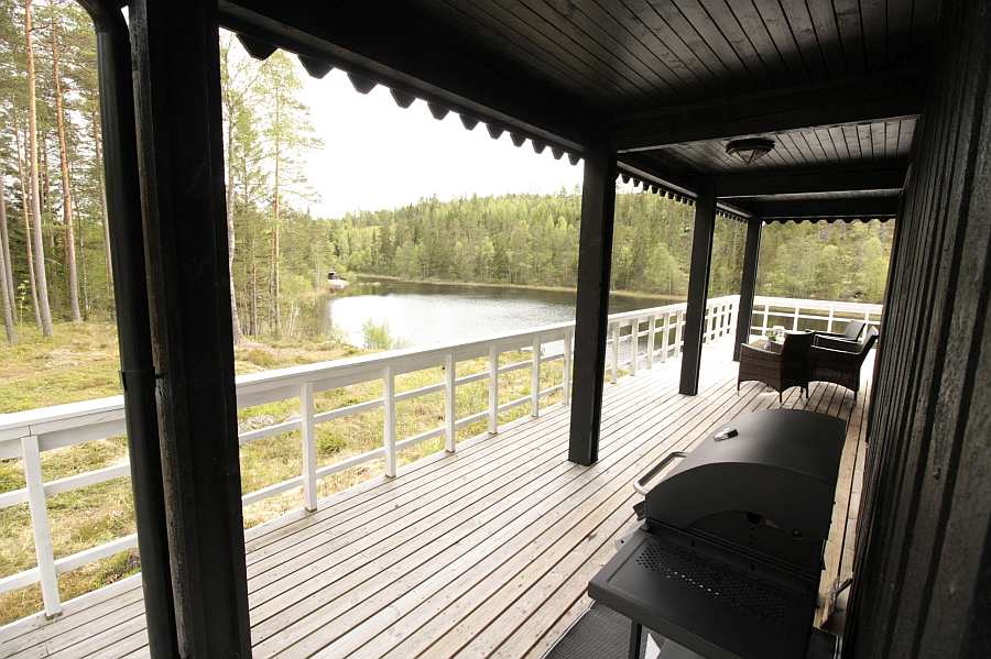 Ein Gasgrill steht zur Verfügung