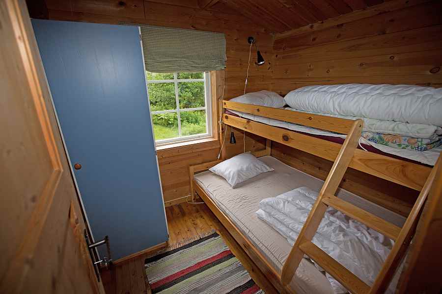 Schlafzimmer mit norwegischem Familienbett Schlafzimmer mit norwegischem Familienbett