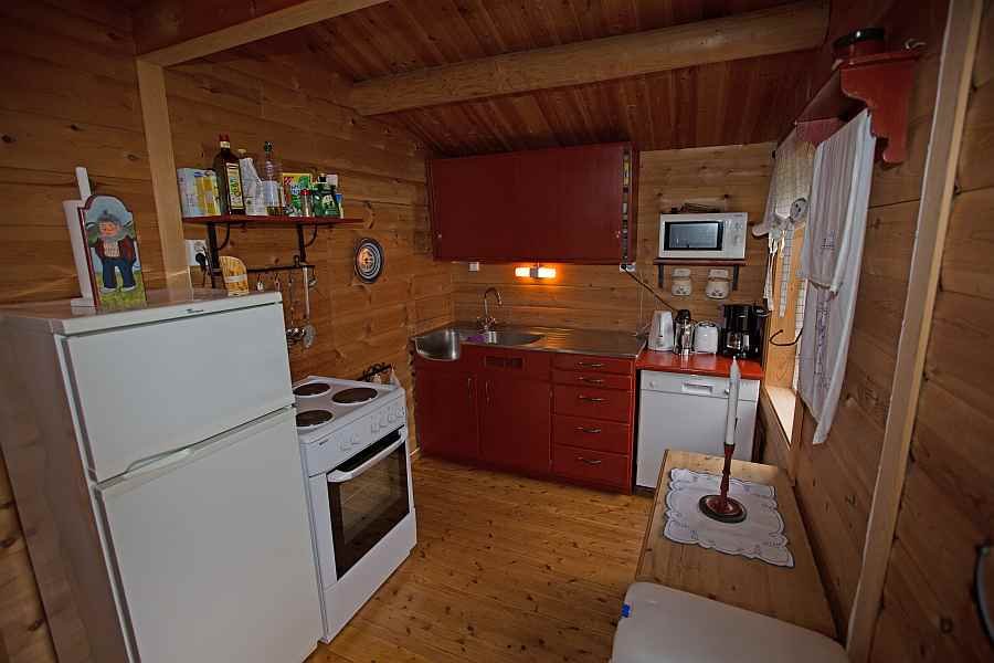 Die komplett ausgestattete Küche des Ferienhauses Die komplett ausgestattete Küche des Ferienhauses