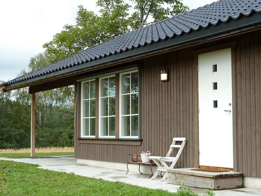 Der Eingangsbereich des Ferienhauses