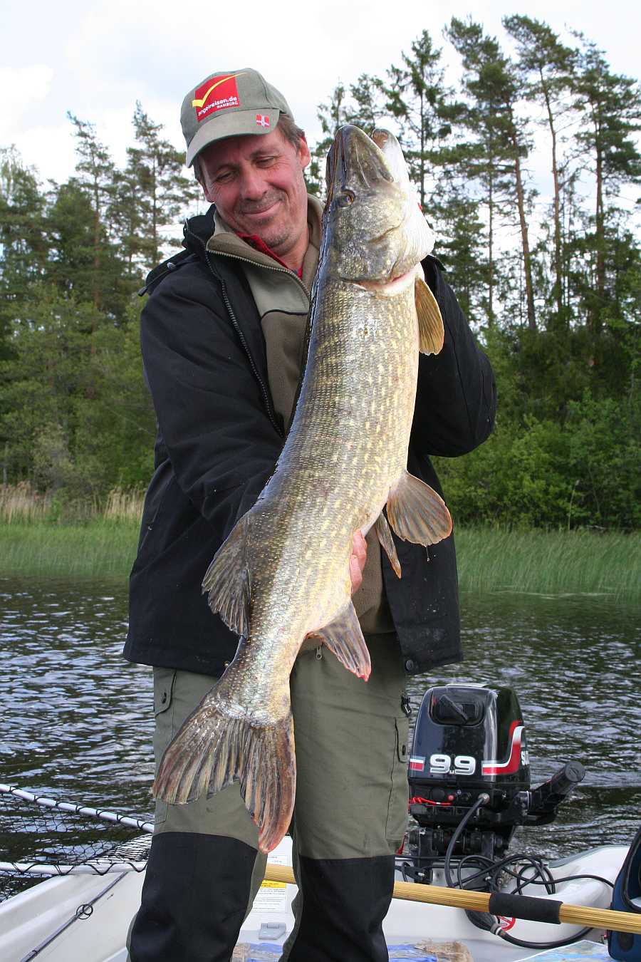 Der ist deutlich über der magischen Metermarke