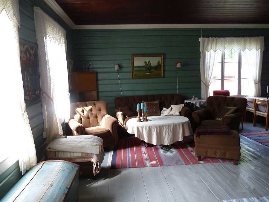 Die Sitzecke im Haus