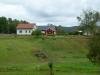 Die Lage vom Haus Sørstua (links) auf dem großen Grundstück der Farm Bokerød Ihres Gastgebers