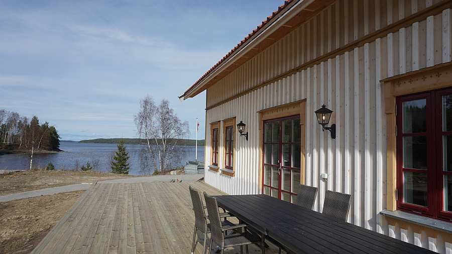 Ferienhaus Tolsand - direkte Wasserlage.
Der Neubau ist nahezu abgeschlossen (Stand April 2017)