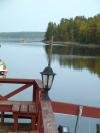 Blick vom Bootstseg hinaus