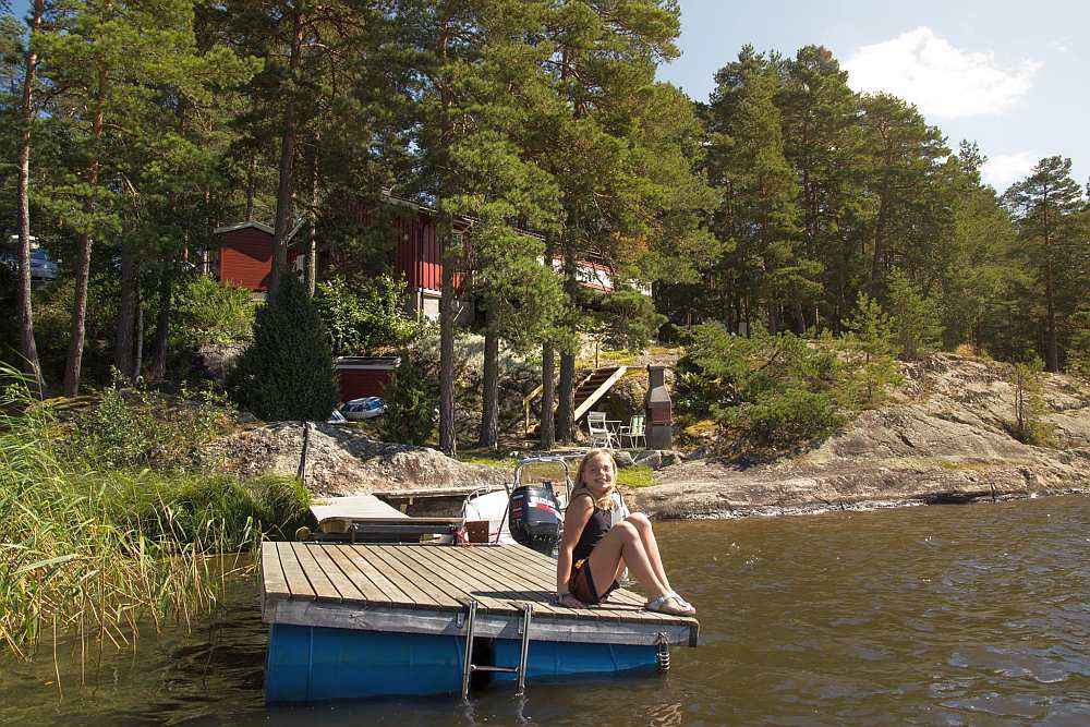 Sommerstimmung am Haus Sommerstimmung am Haus