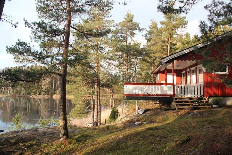 Haus Ekly ist von Wald umgeben