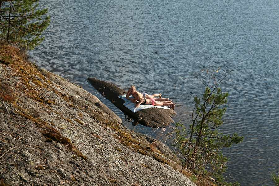 Auch das geht... im Sommer...