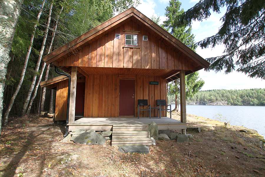 Das Haus bietet Platz für 2-3 Freunde