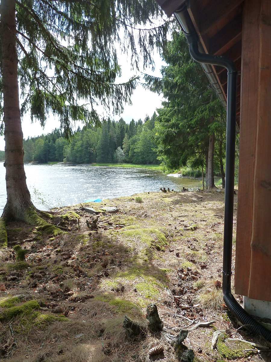 Näher am See  kann man kaum noch wohnen...