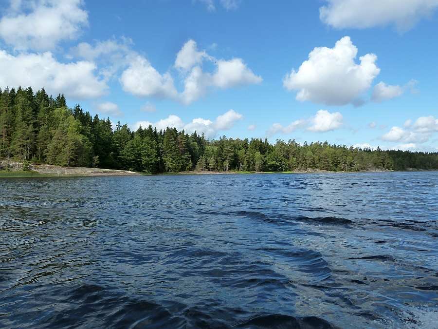 In der Bucht des Ferienhauses...