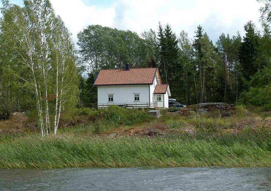 Ferienhaus Kilen - direkte Lage am Ufer des Sees Vansjø