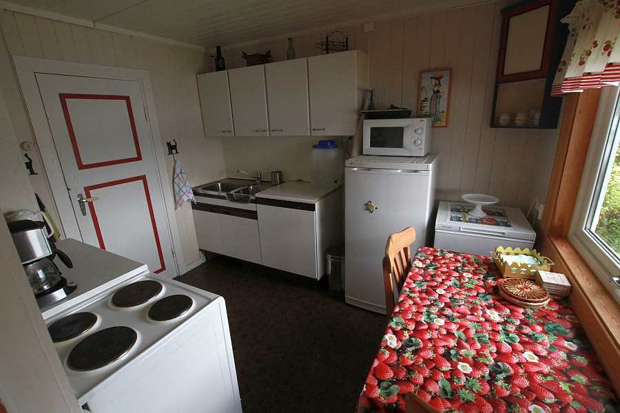 Die Küche des Ferienhauses