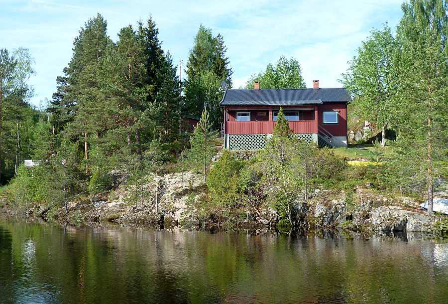 Ferienhaus Sjøly mit direkter Lage am See Storsjøen
