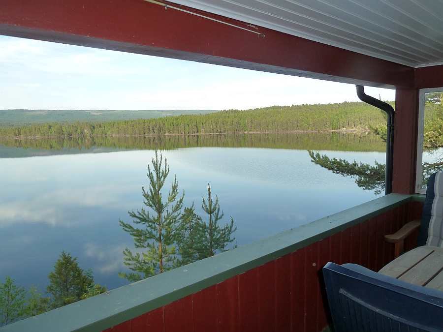 Blick von der Veranda nach rechts