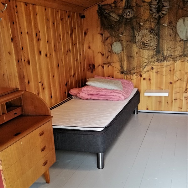 So sieht es im optional zubuchbaren Bootshaus aus!