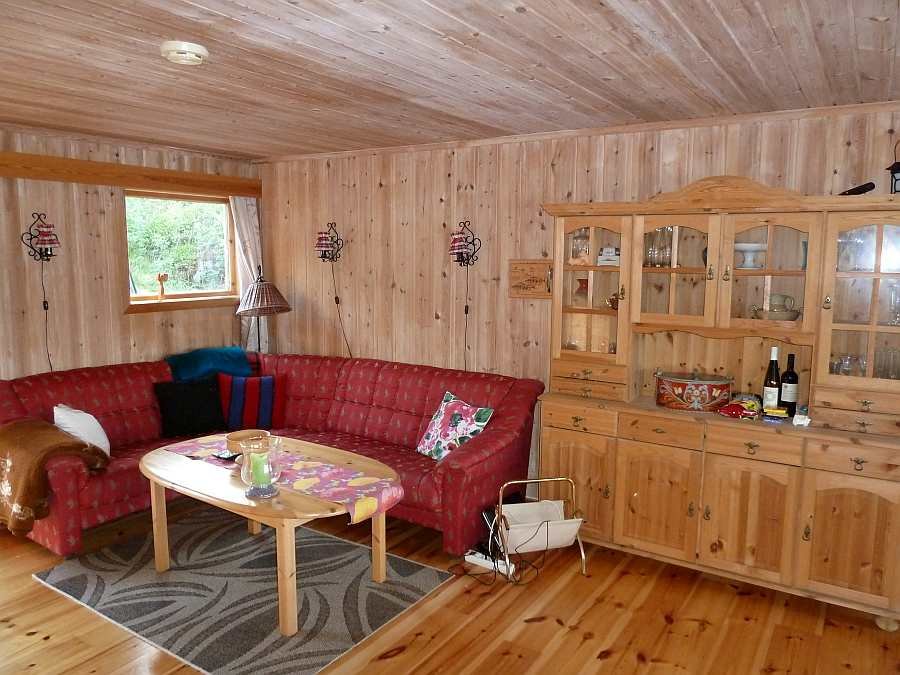 Die Sitzecke des Hauses