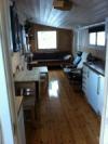 Ferienhaus Tangen Typ 2 - kombinierte Studioküche und Wohnraum mit direktem Seeblick