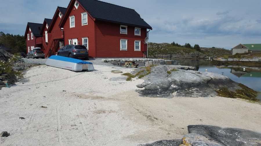 Aufgang zu den Apartments