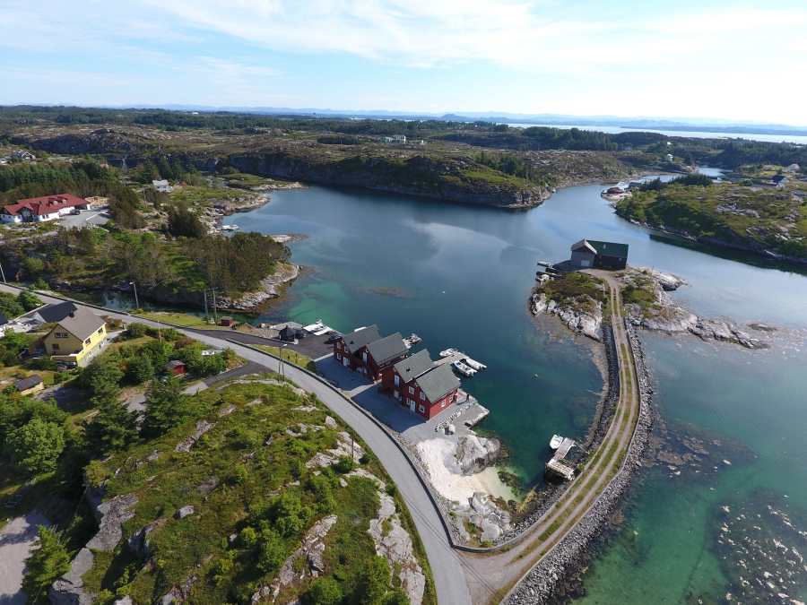 Hafenmole von Heggøy