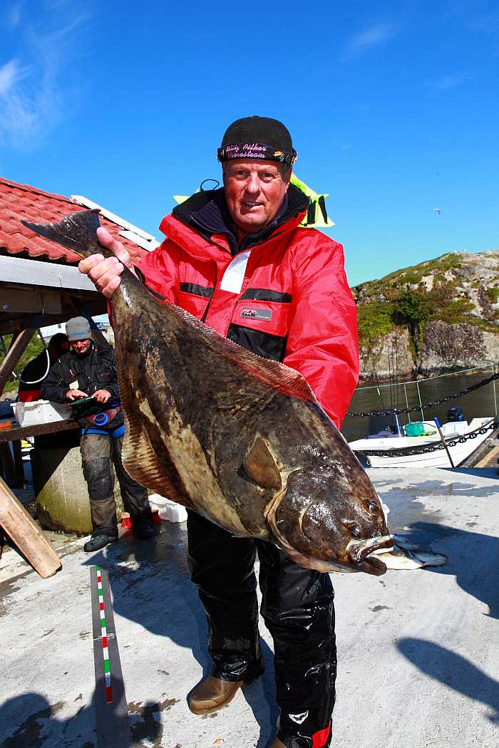 Heilbutte werden hier ab und an gefangen