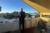Der Balkon.