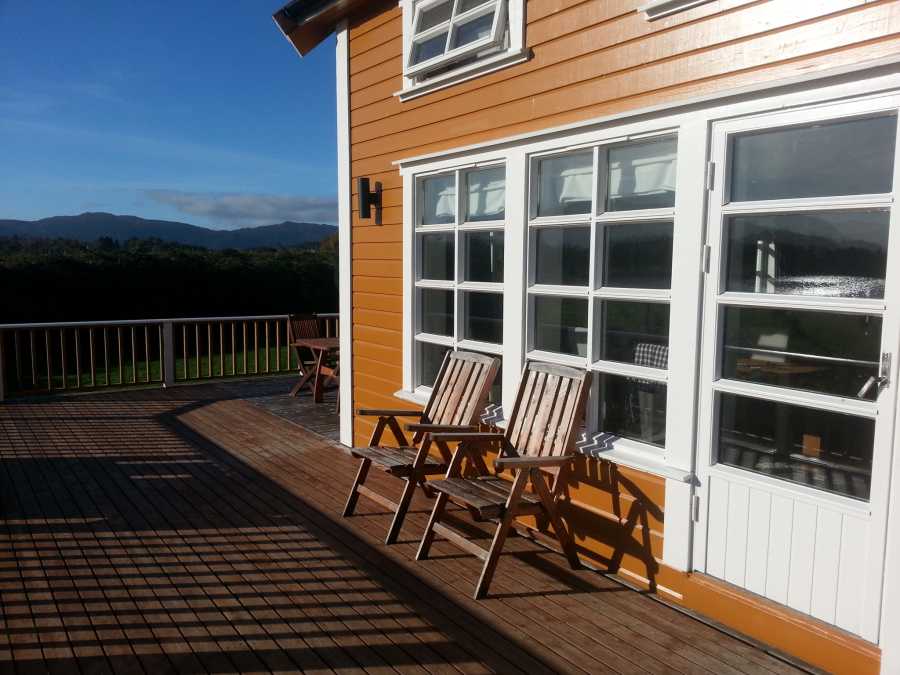 Terrasse zur Sonnenseite