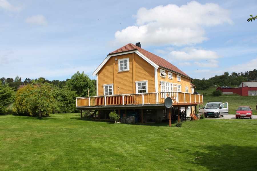 Ein Blick aus dem Garten