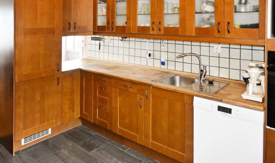 Die großzügige Küche