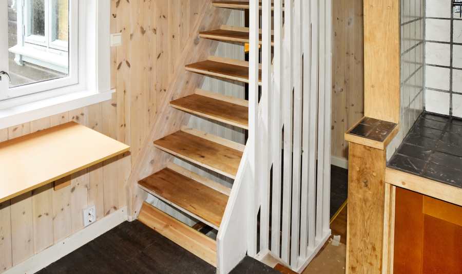 Aufgang zum Schlafzimmer