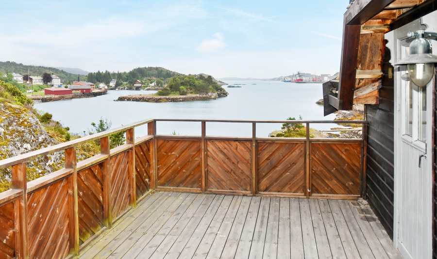 Terrasse mit Meerblick