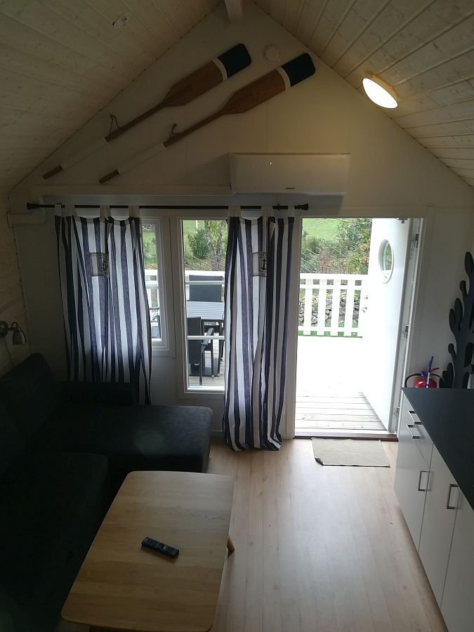 Ausblick zur Terrasse.