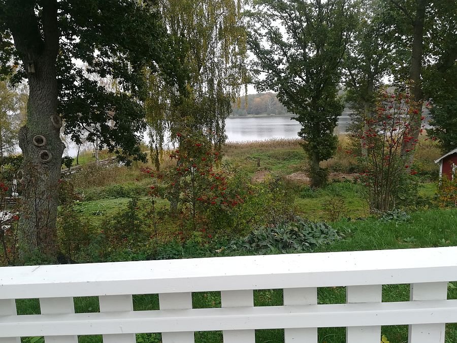 Blick von der Terrasse.