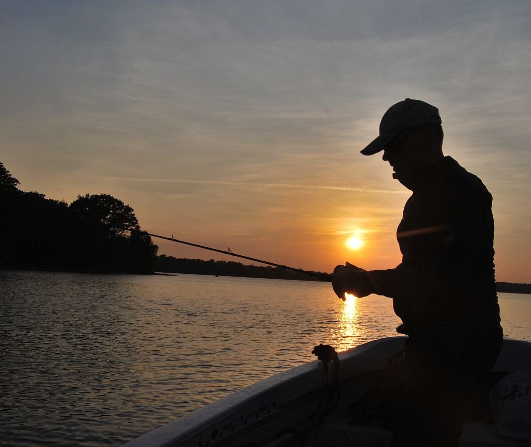 Raubfischangeln in der Ostsee.