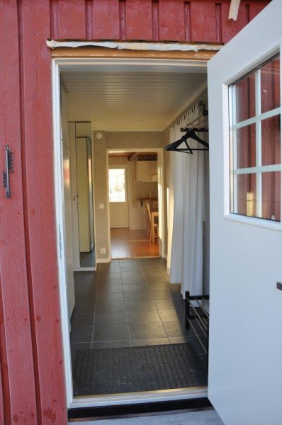 Der Eingang zum Ferienhaus Henrik