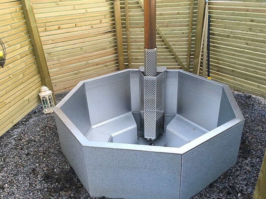 Ein Hot Tub, ideal für die kalten Tage!