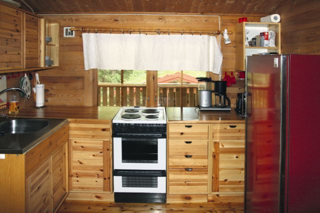 Komplett ausgestattet Küche. Komplett ausgestattet Küche.