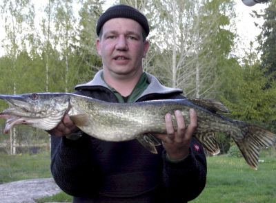 Hechte dieser Größe sind jederzeit möglich.