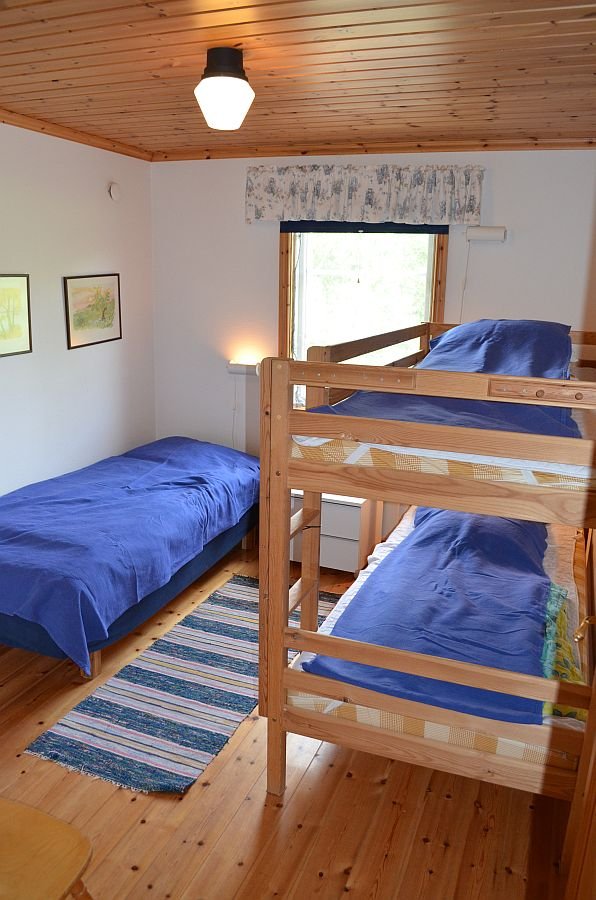 Das zweite Schlafzimmer.