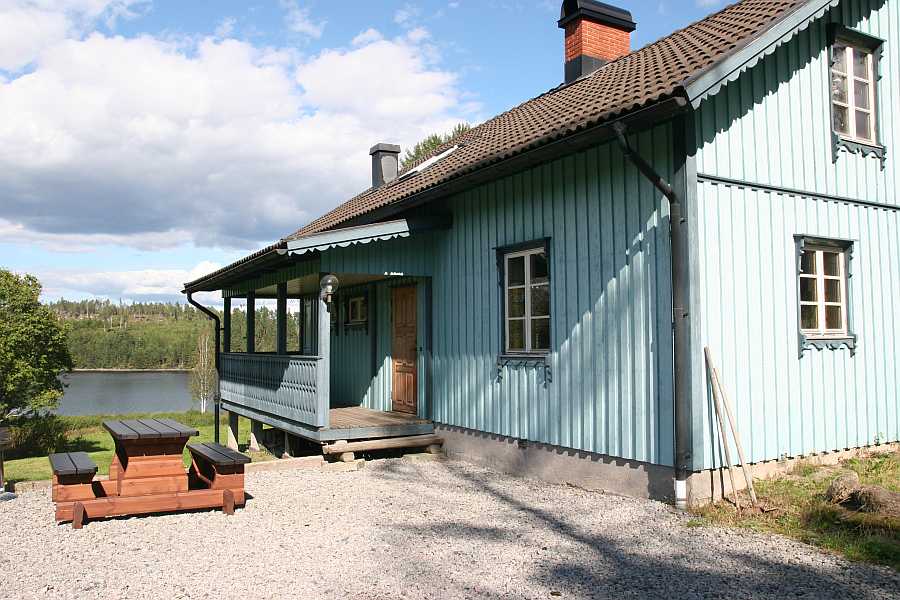 Ferienhaus Tony's Stuga am östlichen Ufer des Vestra-Silen